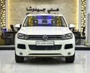 Volkswagen Touareg EXCELLENT DEAL for our Volkswagen Touareg ( 2014 Model ) in White Color GCC Specs