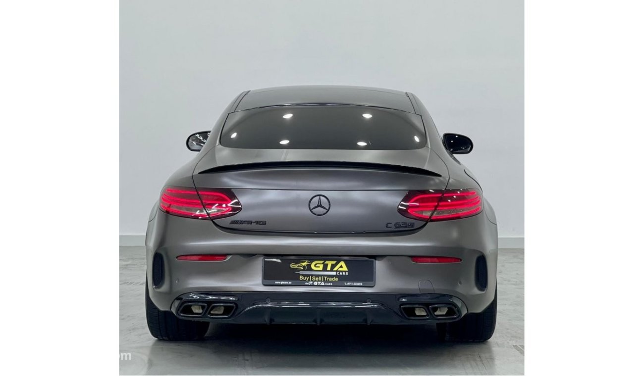 Mercedes-Benz C 63 AMG 2017 Mercedes-Benz C63 S AMG, Full Service History, Warranty, Low Kms, GCC