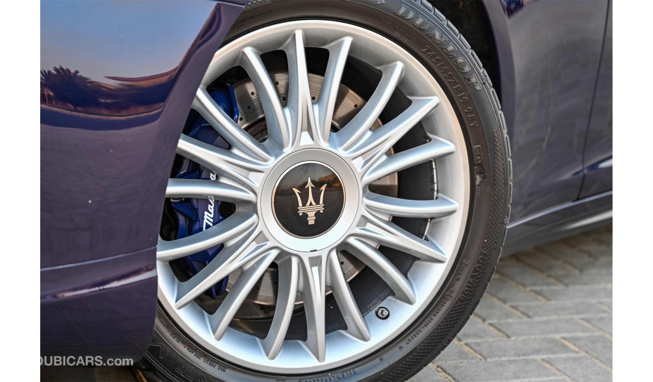 Maserati Quattroporte S | AED 1,743 Per Month | 0% DP | Exceptional Condition | Fully Loaded