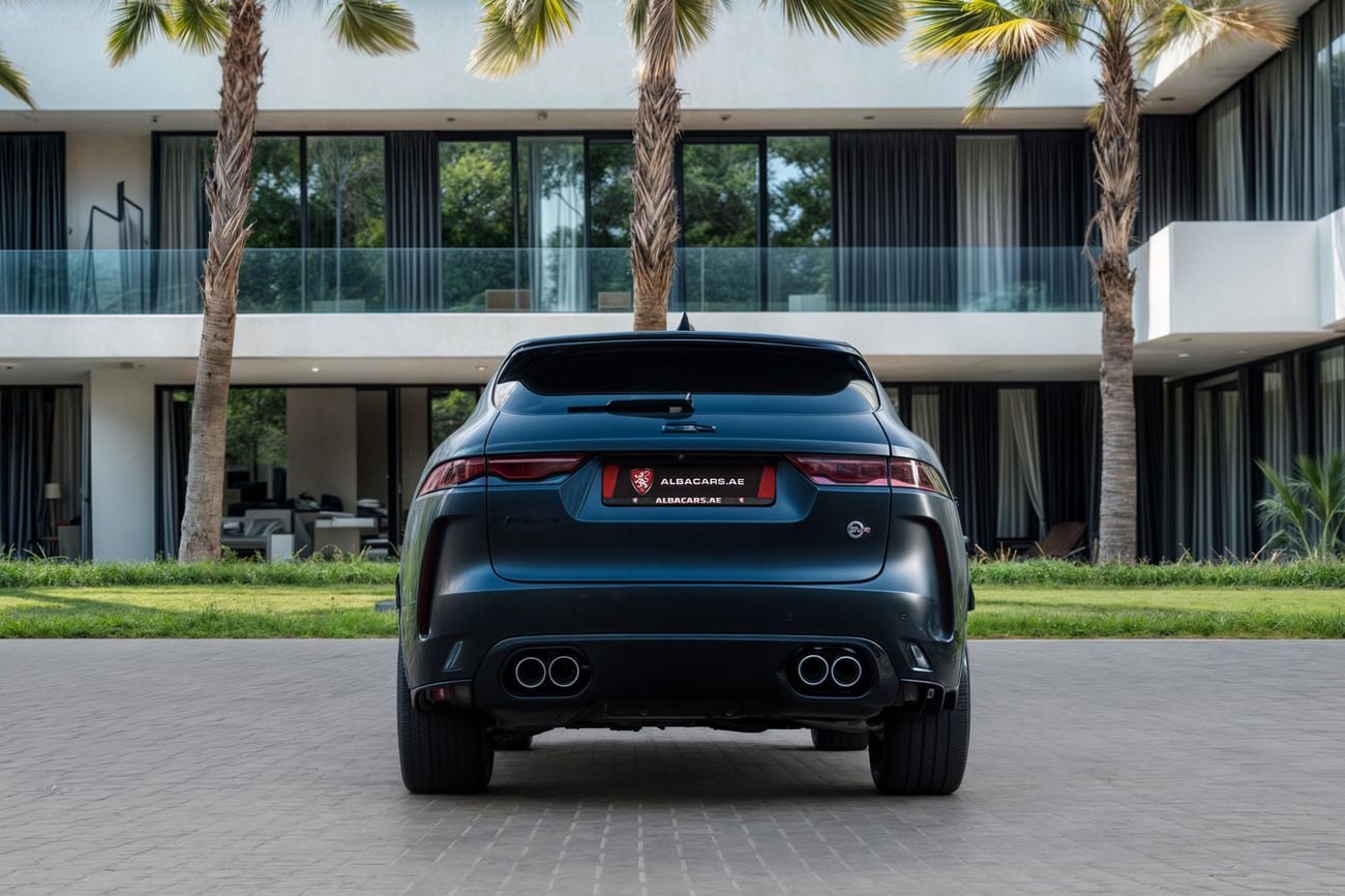 جاكوار F بيس SVR F-Pace SVR | 4,444 P.M | 0% Downpayment | Jaguar Warranty + S/Contract!