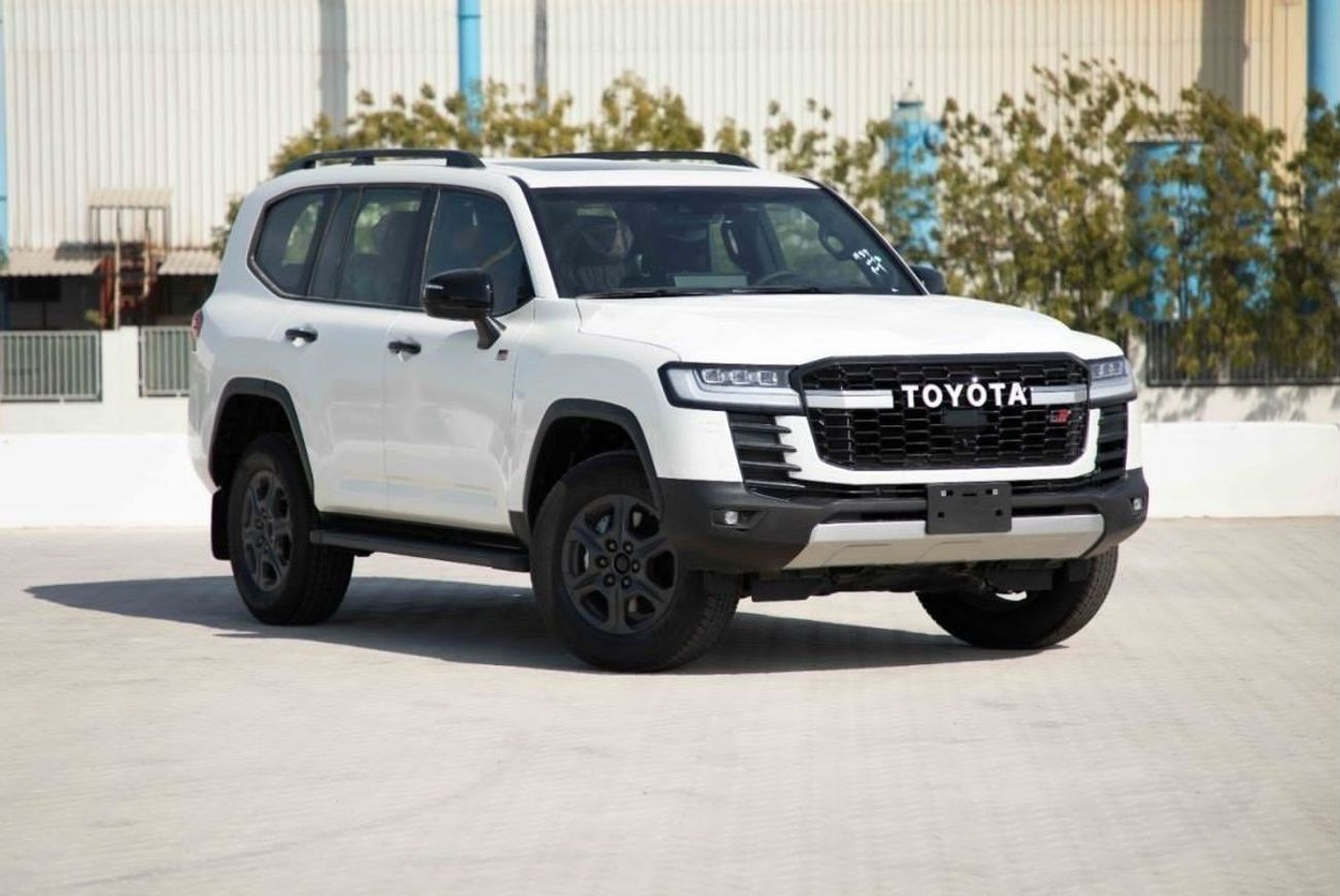 Toyota Land Cruiser 2023 Toyota LC 3.3 TT GR Sport - White inside Maroon | Export Only