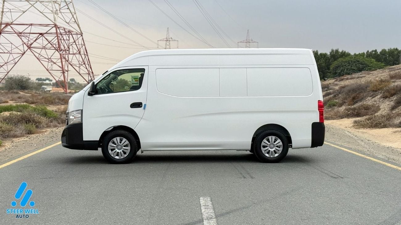 Nissan Urvan HIGH ROOF WIDE BODY 3-Seater Manual (4-Door) NV350 2024 Hi Roof Dry Van 2.5L Petrol Manual GCC Specs