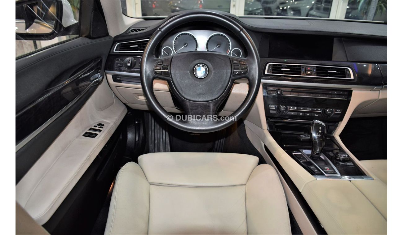 بي أم دبليو 740Li EXCELLENT DEAL for our BMW 740Li 2009 Model!! in White Color! GCC Specs