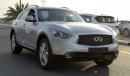 Infiniti QX70 Excellence 3.7L - V6 - with Warranty from Agency - GCC Specs - Zero KM-Price Including VAT