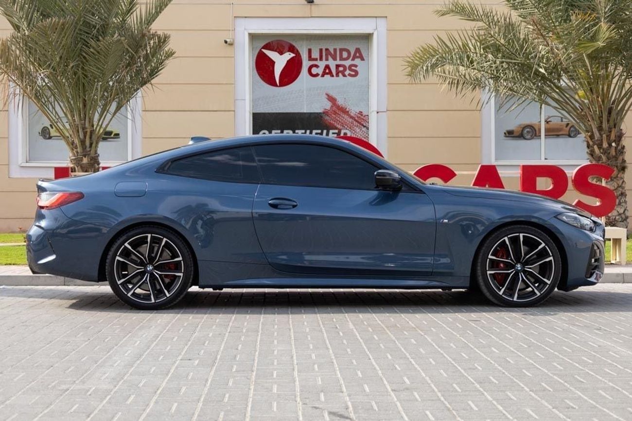 BMW 430i M Sport 2.0L BMW 430i M-Sport 2022 GCC under Agency Warranty and Service Contract with Flexible Down