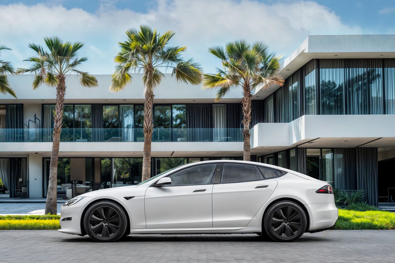 تسلا Model S Model S Plaid | 5,738 P.M | 0% Downpayment | Tesla Warranty! | Ramadan Offer!