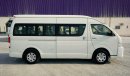 Toyota Hiace CERTIFIED VEHICLE;HIACE HIGH ROOF 12STR,GLX,CROME (GCC SPECS) IN GOOD CONDITION(CODE : 77406)