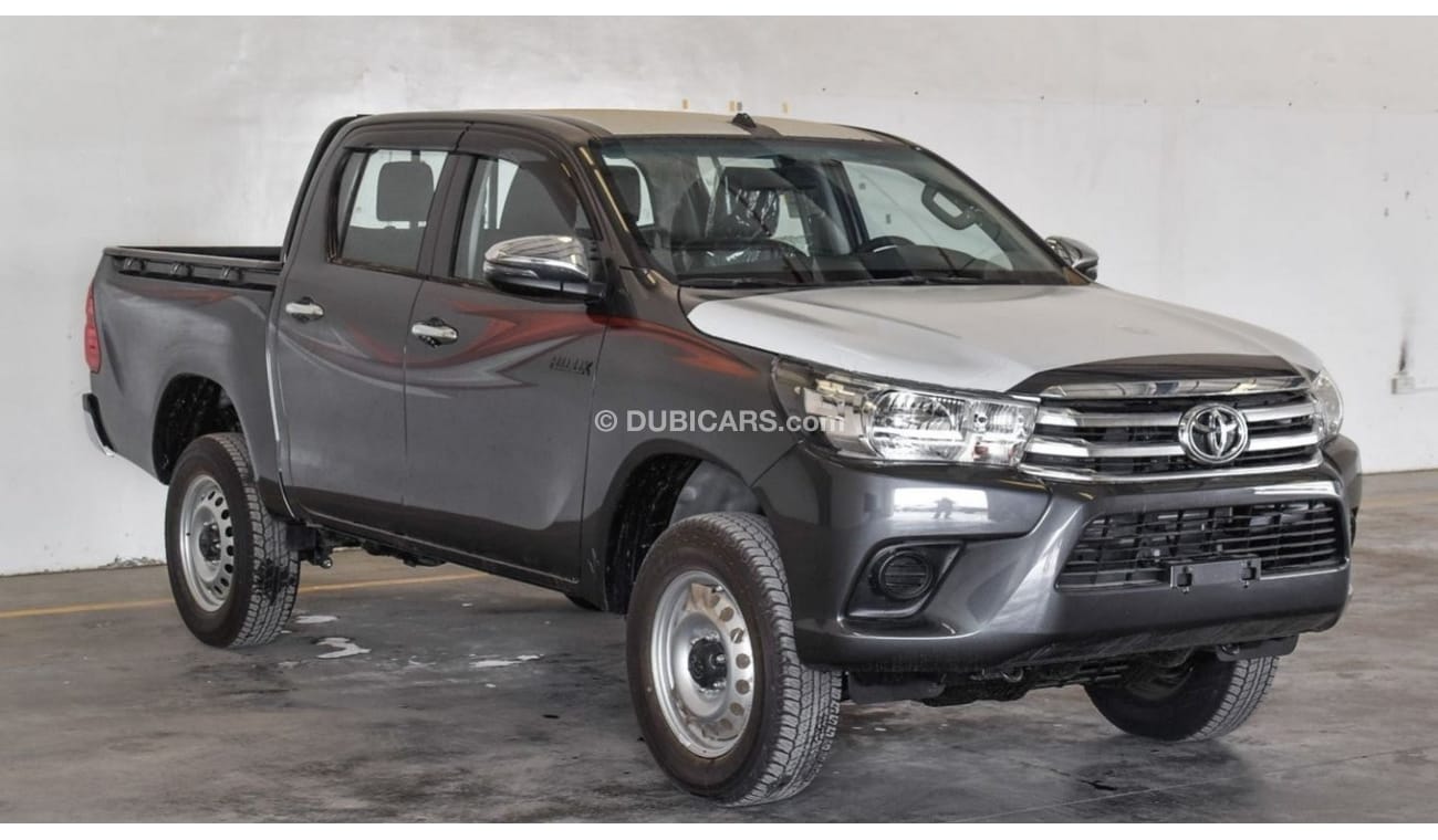 تويوتا هيلوكس 2023 Toyota Hilux 4x4 Double Cabin 2.4L Low Option Diesel AT | Grey inside black