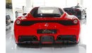 فيراري 458 Speciale 4.5L V8 2014 - with Service Contract / Low Mileage (( Mint Condition! ))