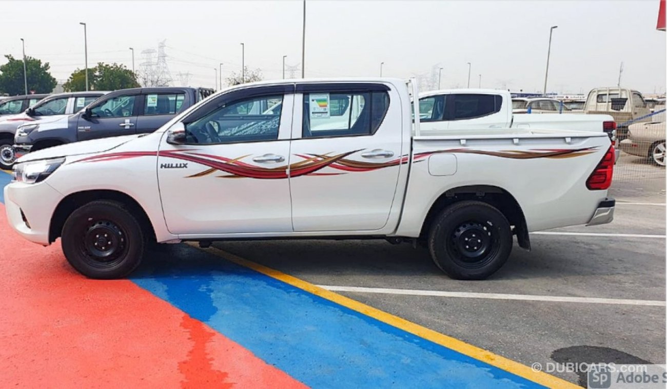 Toyota Hilux 2.4Ltr,Diesel,RWD,Manual Transmission,power window,Center Lock,Side Sticker,Touch Screen,Aux&Mp3