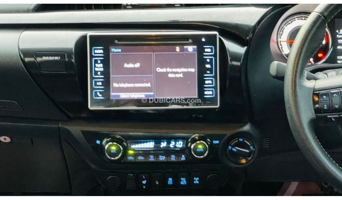 Toyota Hilux 2018 ROGUE 4X4 Diesel 2.8L | PREMIUM LEATHER ELECTRIC SEATS | PUSH START | BOOT COVER | GOOD CONDITI