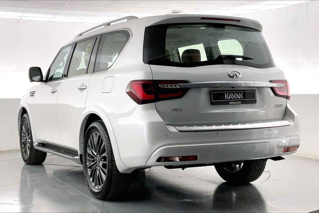 Infiniti QX80 Luxe Sensory ProActive (8 Seater) | 1 year free warranty | 0 Down Payment