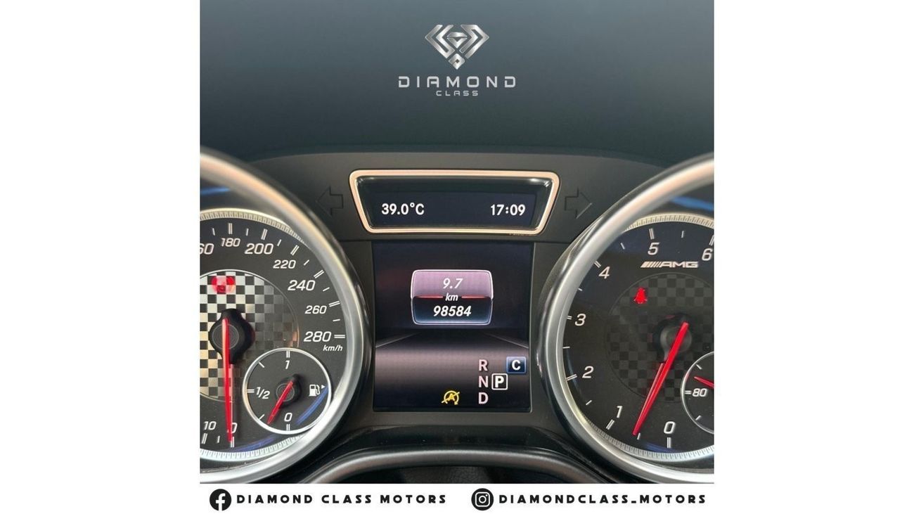 Mercedes-Benz GLE 43 AMG Coupe Mercedes GLE 43 AMG   Black Edition  V6-Biturbo Panoramic  Full Option  GCC 2018 Under Warrant