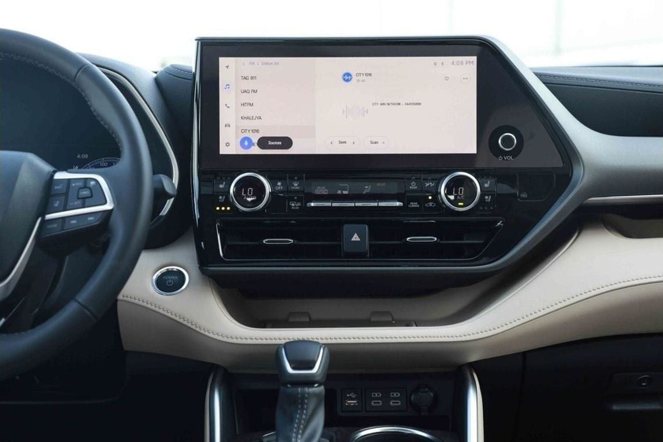 Toyota Highlander 2024 TOYOTA HIGHLANDER 2.5 VXR Hybrid - WHITE inside BEIGE | Export Only