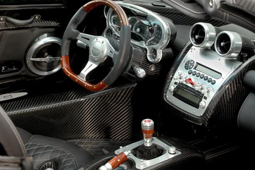 Pagani Zonda F interior - Cockpit