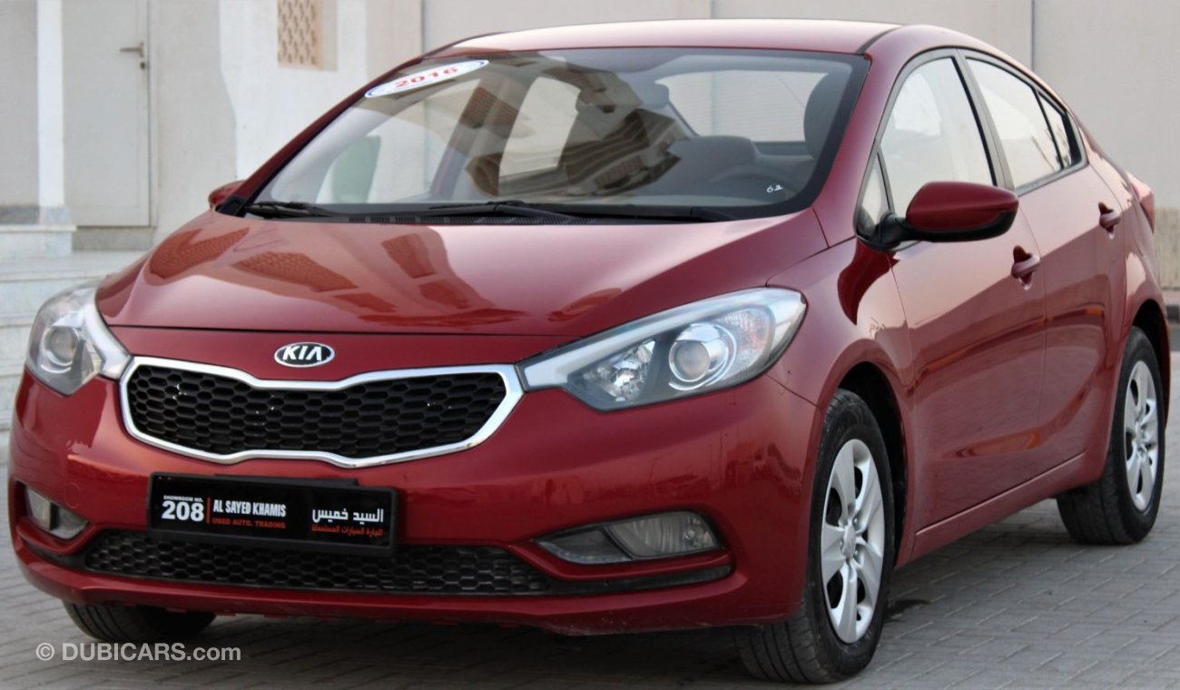 Kia Cerato Kia Cerato 2016 GCC in excellent condition without accidents, very clean from inside and outside