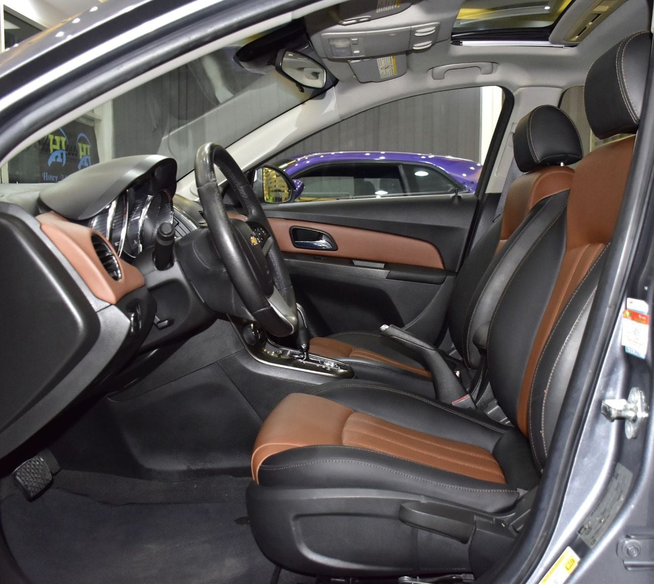 Chevrolet Cruze EXCELLENT DEAL for our Chevrolet Cruze LT ( 2016 Model ) in Grey Color GCC Specs