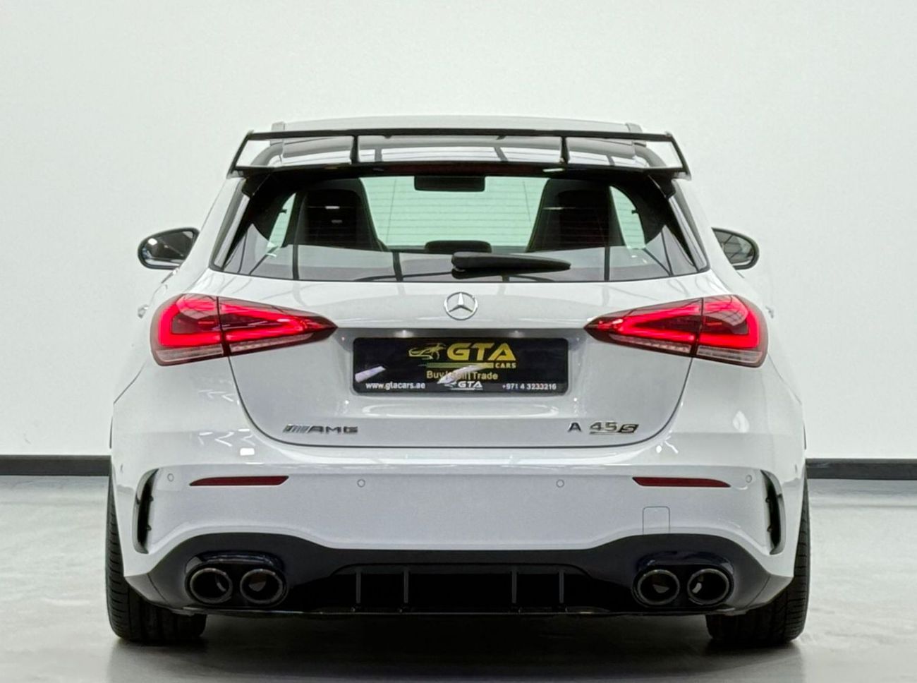 مرسيدس بنز A 45 S AMG 4MATIC+ 2021 Mercedes Benz A45 S AMG 4MATIC, 2026 MB Warranty + Service Pack, Very Low Km, GCC