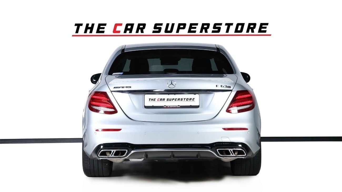 Mercedes-Benz E 63 S AMG Std 5.5L 2018-MERCEDES BENZ E63S AMG-WARRANTY AND SERVICE CONTRACT AVAILABLE-FULL SERVICE HISTORY
