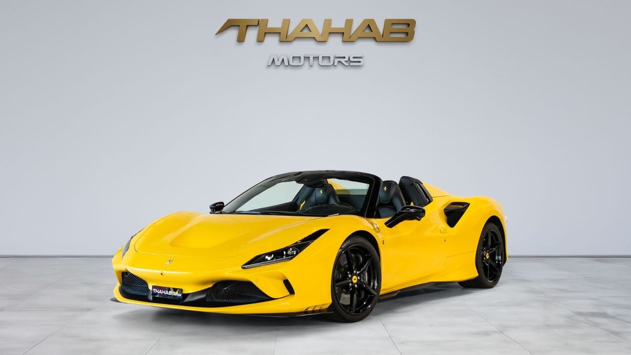 فيراري ف ٨ سبيدر - 2023 | 7 YRS SERVICE CONTRACT | FULL SERVICE HISTORY | GCC | LOW MILEAGE | PERFECT CONDITION