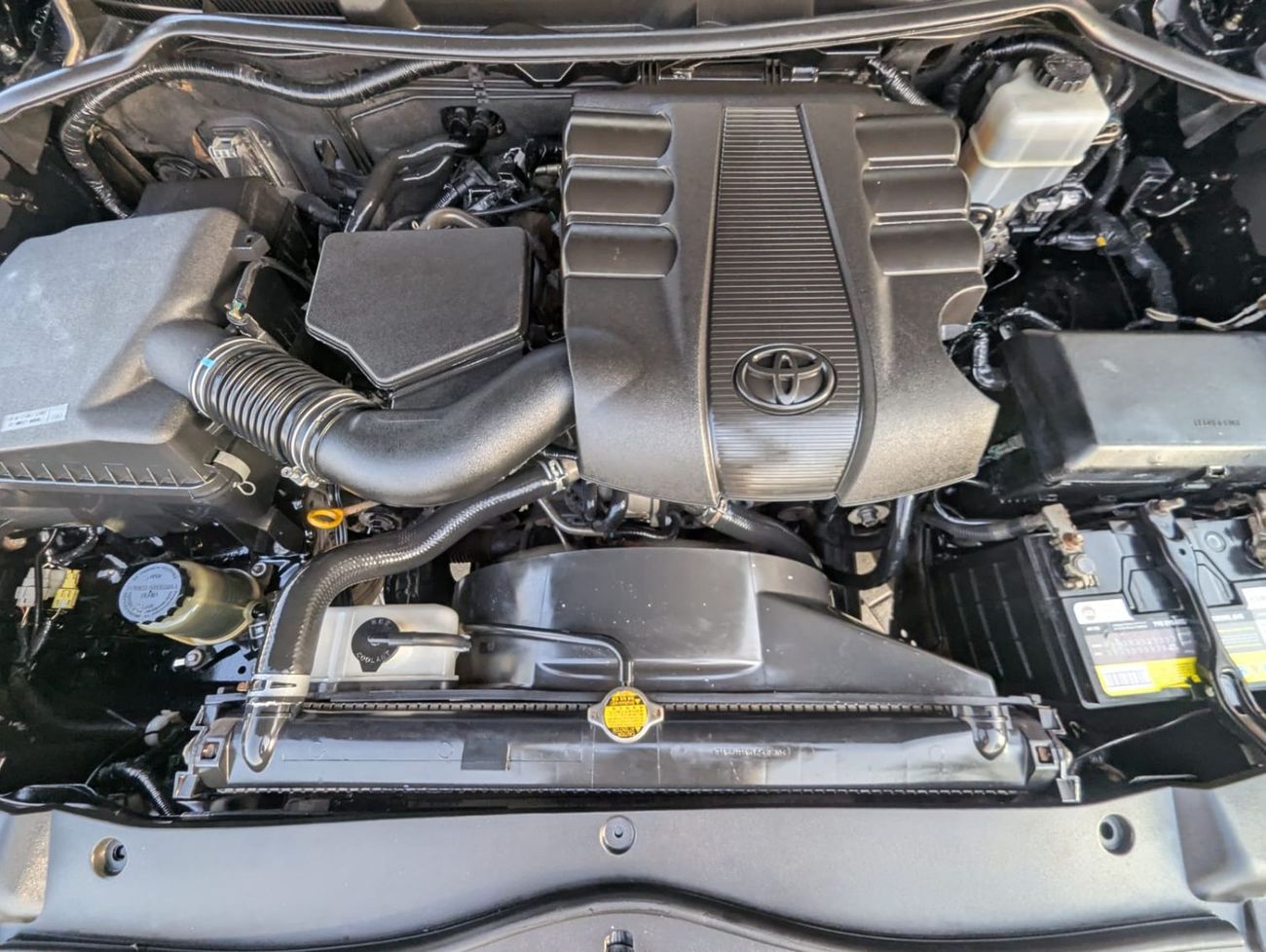 Toyota Land Cruiser Toyota Landcruiser 2015 LHD facelifted to 2025 black colour