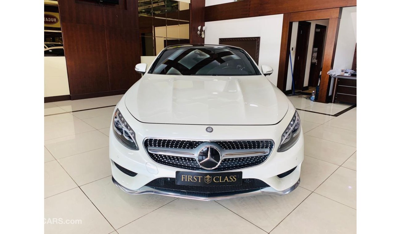 مرسيدس بنز S 550 كوبيه Turbo AMG V8 2015