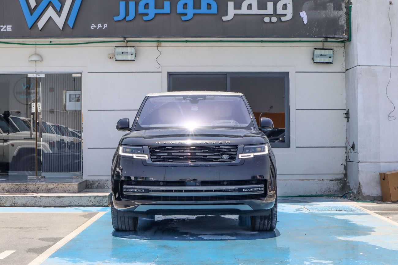 Land Rover Range Rover 2022 Land Rover Range Rover Autobiography (5.0L Supercharged V8) in black color: