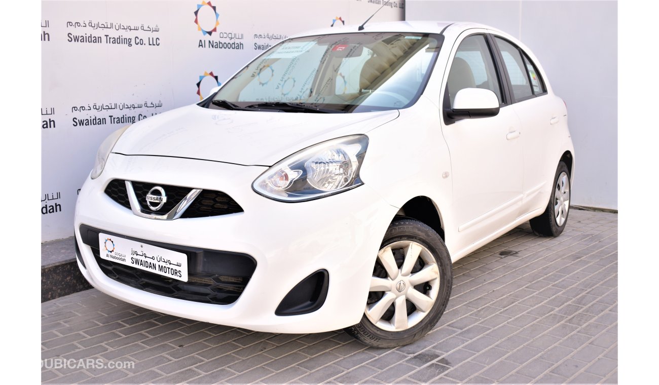 نيسان ميكرا | AED 722 PM | 0% DP | 1.5 SV GCC DEALER WARRANTY