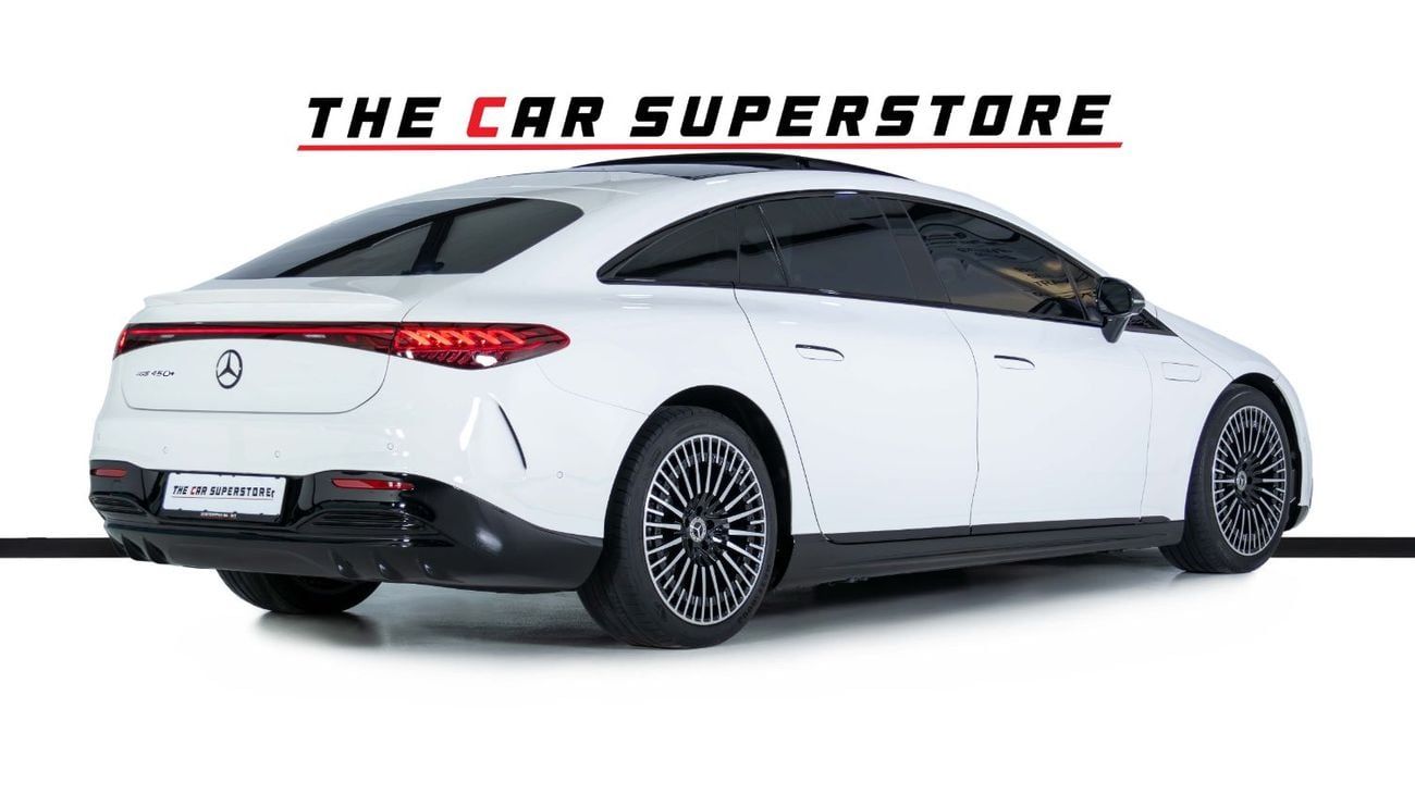 Mercedes-Benz EQS 450+ 450 PLUS-GCC-Gragash Warranty-High Specifications-Night Package-22Inch AMG Rims