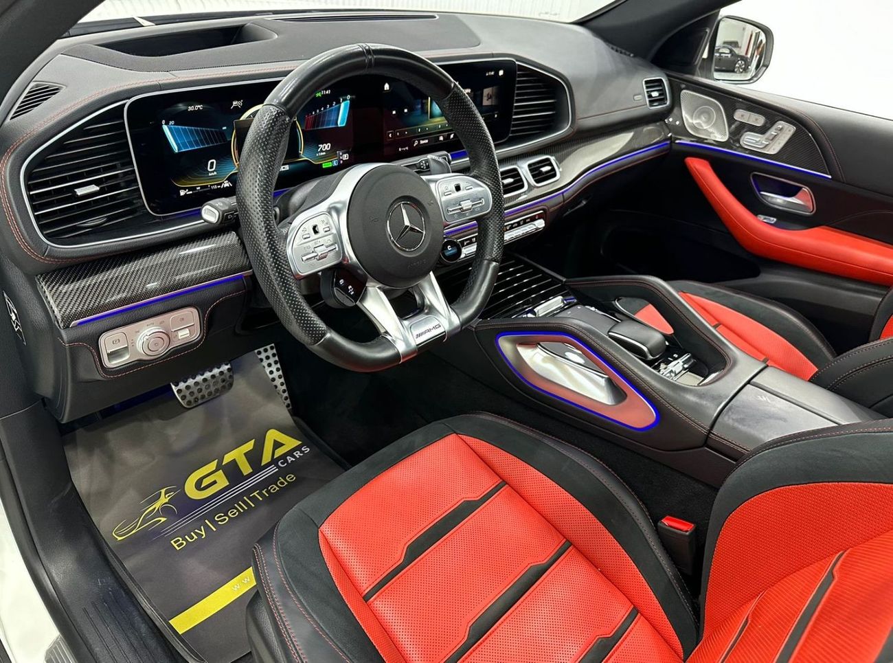 مرسيدس بنز GLE 53 AMG 2022 Mercedes Benz GLE53 AMG 4MATIC+ Coupe, 2027 Mercedes Warranty, Fully Loaded, Low Kms, GCC