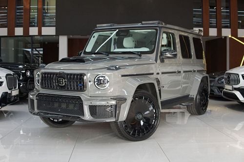 برابوس 800 - مرسيدس-AMG G 63  2025 Mercedes-AMG G 63 | 4.0L Twin-Turbo V8 | 800 HP | BRABUS Middle East Warranty