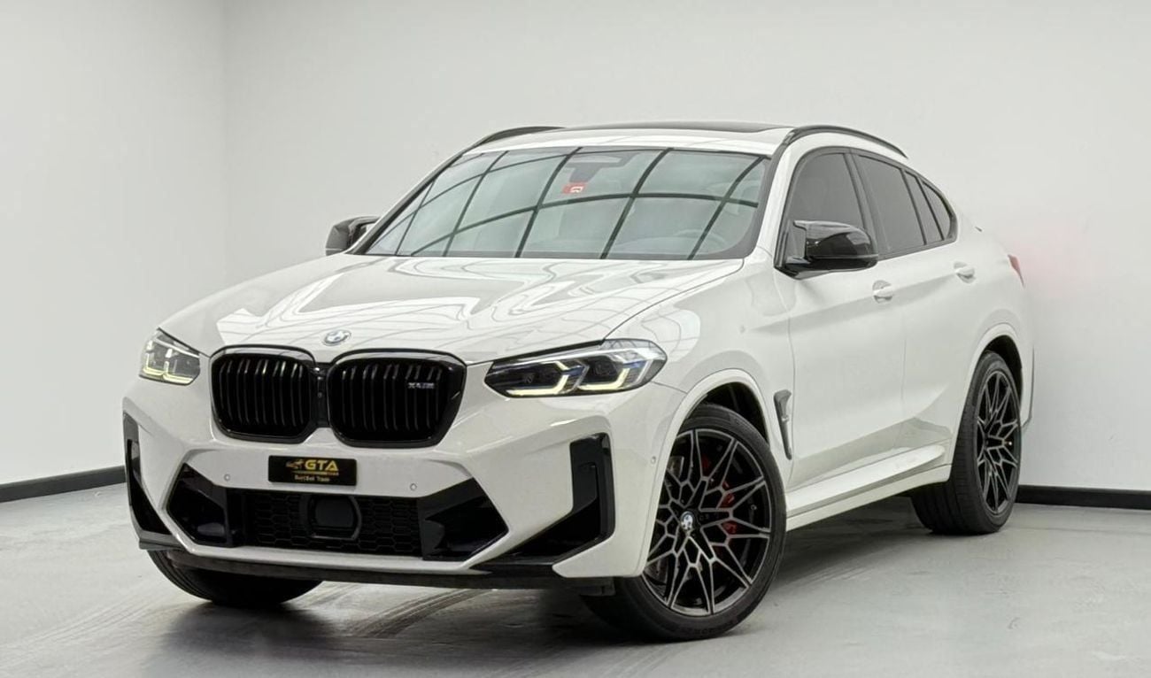 BMW X4M SL Competition 3.0L (503 HP) 2022 BMW X4M Competition, 2027 BMW Warranty + Service Pack, Full BMW Se