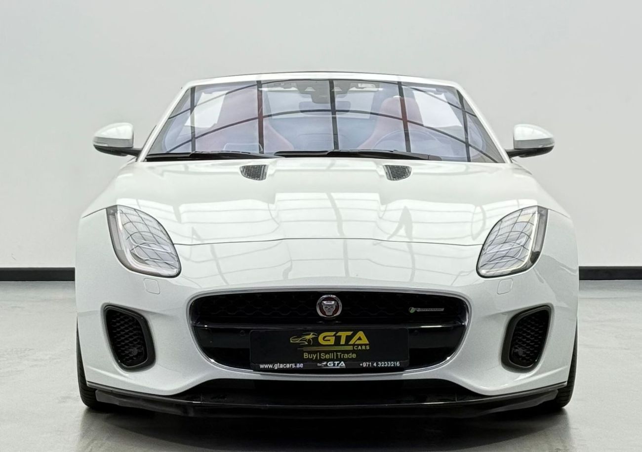 جاكوار F Type R-Dynamic 3.0L (380 HP) Convertible 2018 Jaguar F-Type R-Dynamic, 2027 Jaguar Service Pack, Warranty
