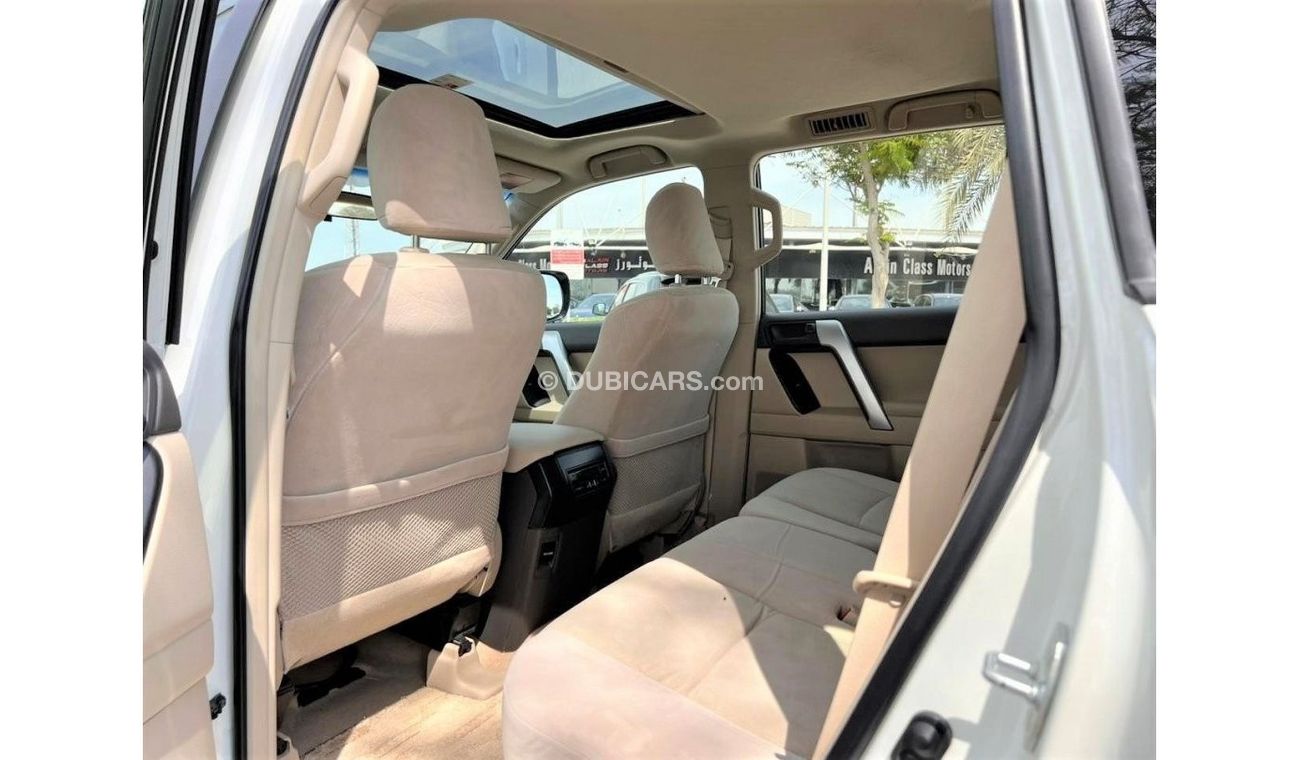 تويوتا برادو GXR V6 4.0 2018 GCC SINGLE WITH AGENCY SERVICE IN MINT CONDITION