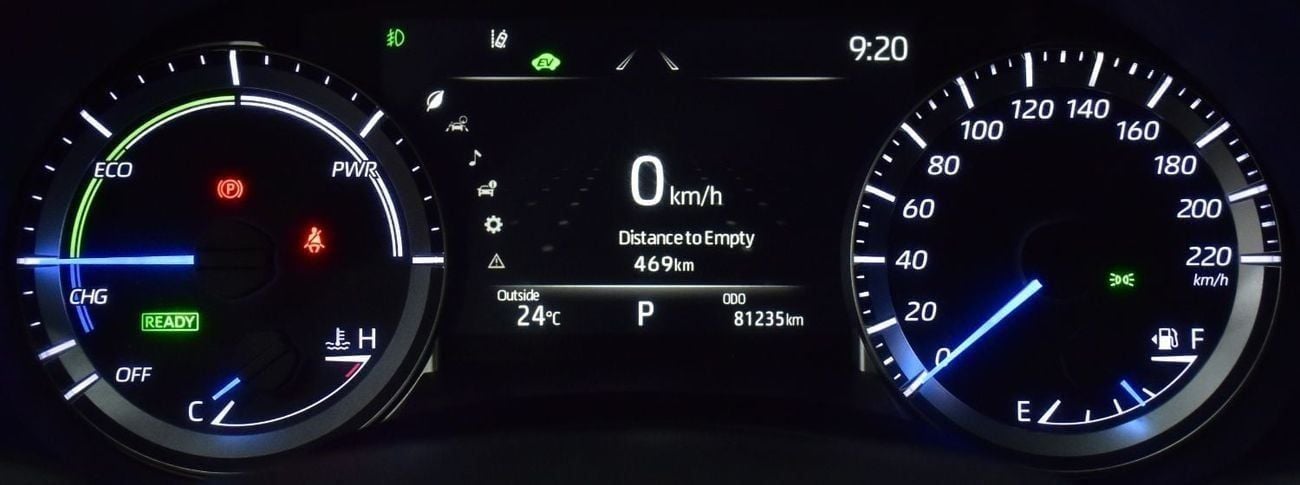 Toyota Highlander GLE HEV EXCELLENT DEAL for our Toyota Highlander Hybrid ( 2023 Model ) in White Color GCC Specs