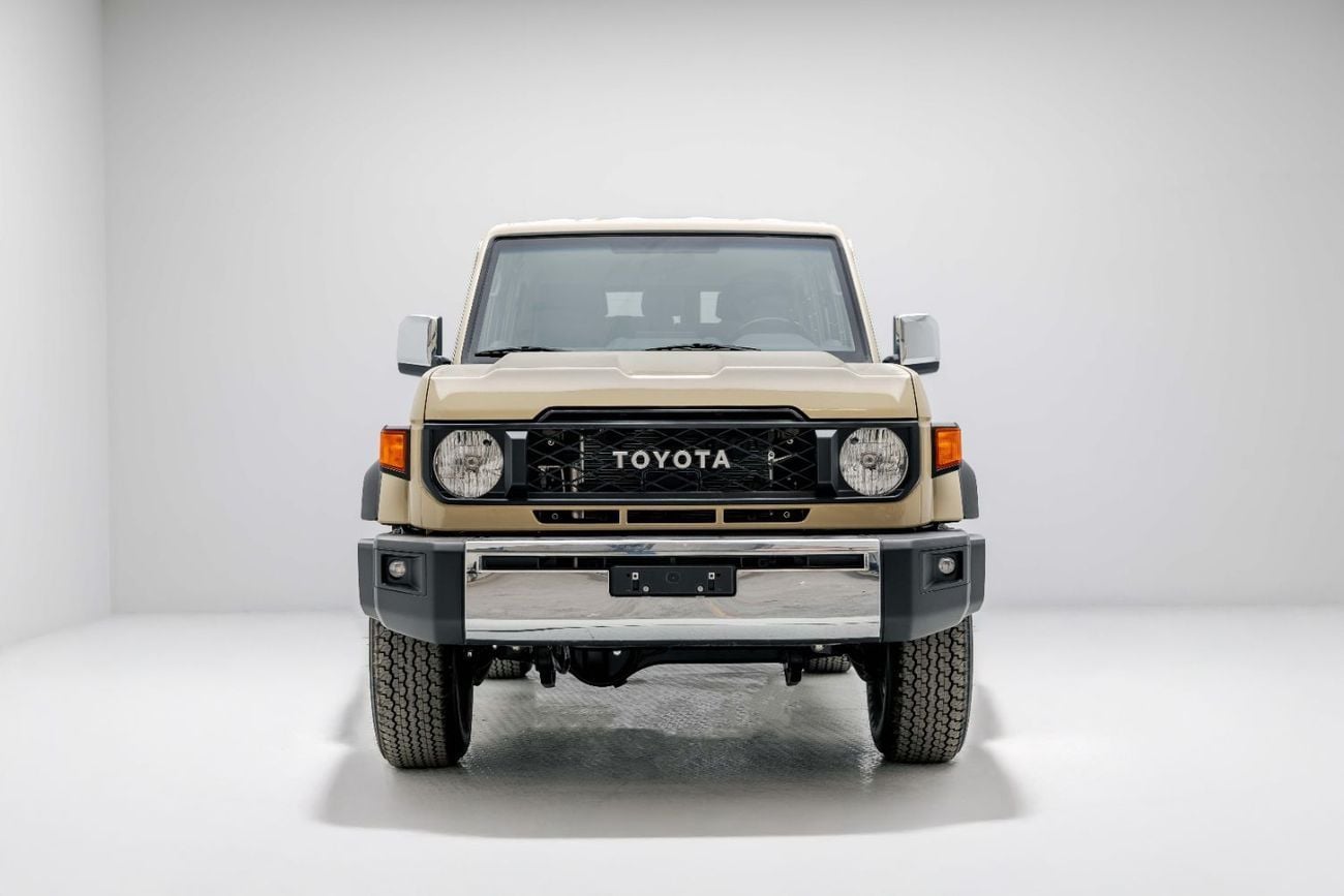 Toyota Land Cruiser 70 Hardtop 2.8L - Manual - Beige Inside Bluish Grey | Export Only