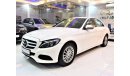 مرسيدس بنز C 180 AMAZING Mercedes Benz C180 1.6L 2016 Model!! in White Color! GCC Specs