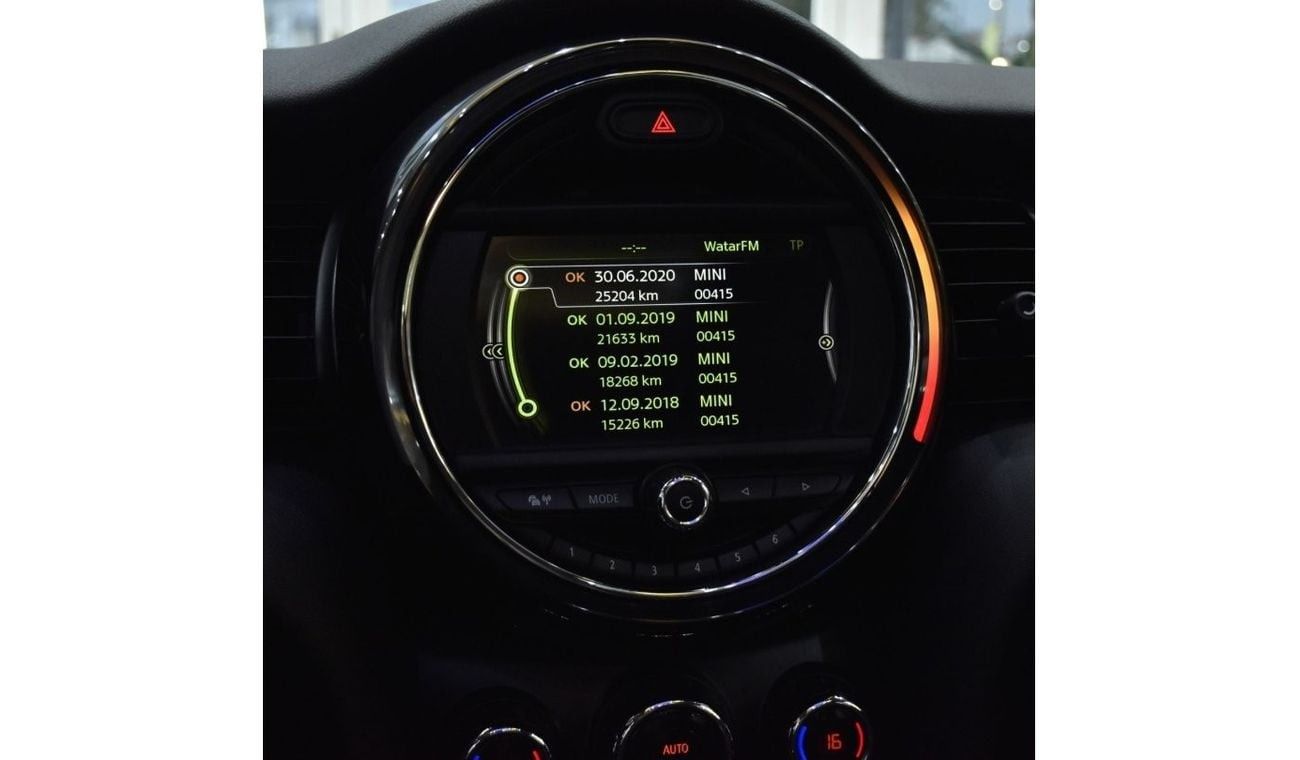 Mini Cooper EXCELLENT DEAL for our Mini Cooper ( 2017 Model ) in Blue Color GCC Specs