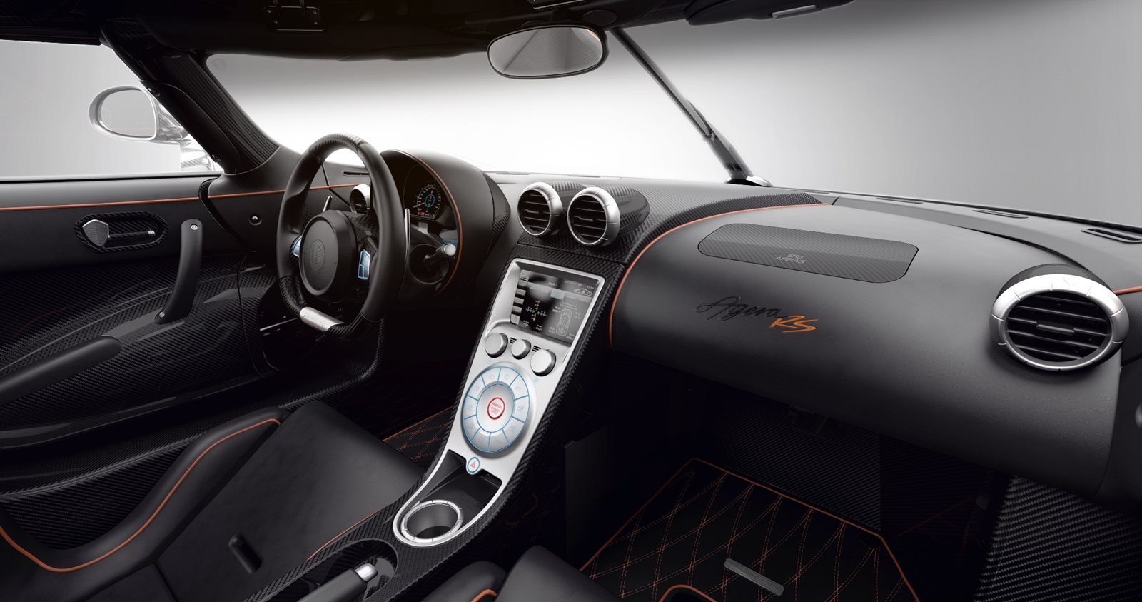 Koenigsegg Agera interior - Cockpit