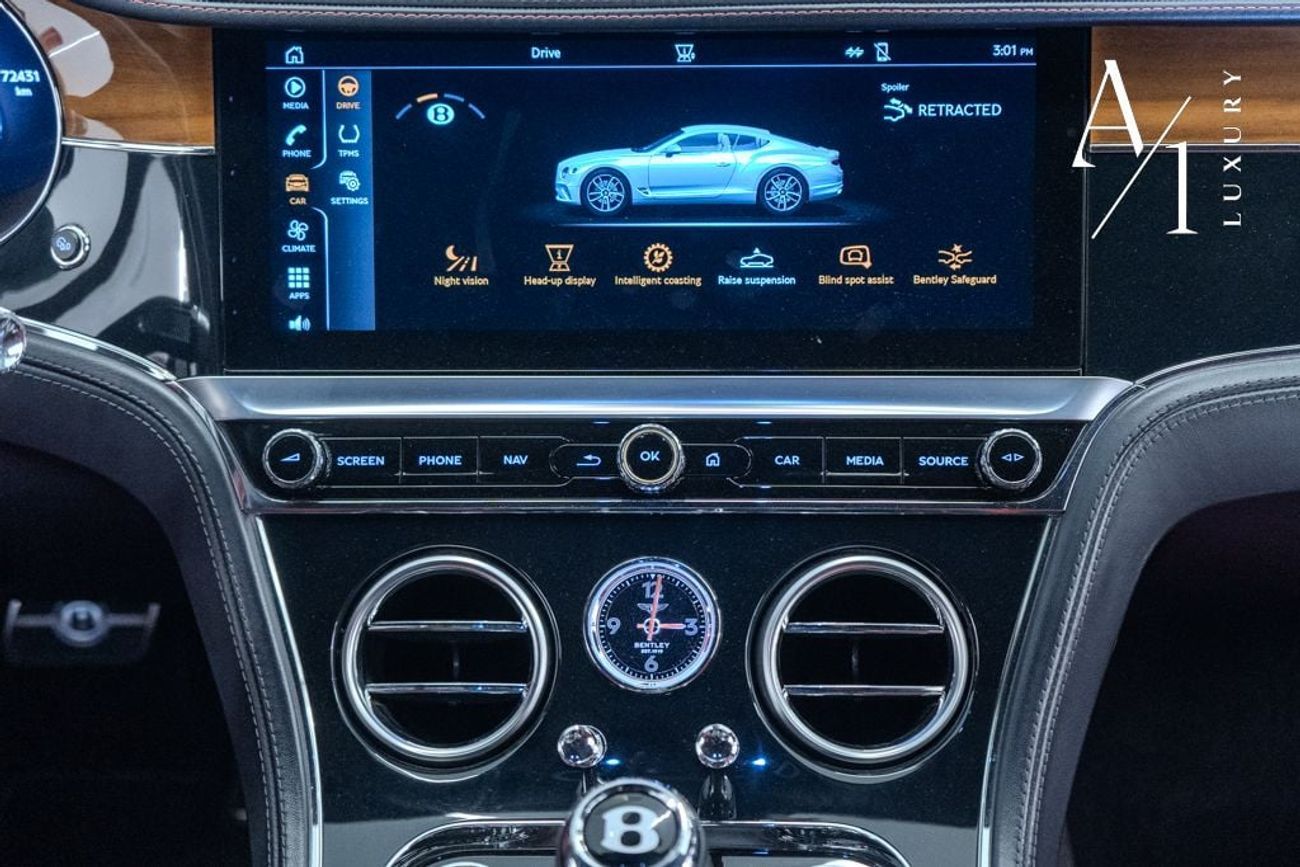 Bentley Continental GT 6.0L W12 (626 HP) 2019 Bentley Continental GT W12, Warranty, Full Bentley Service History, Full Opti