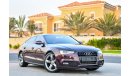 Audi A5 S Line 35 TFSI - Pristine Condition! - Full Agency History! - Fully Loaded! - AED 1,449 PM! - 0% DP