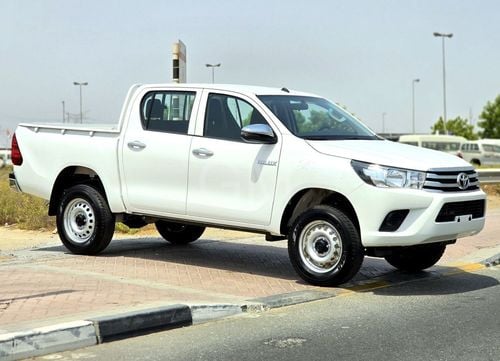 Toyota Hilux TOYOTA HILUX DIESEL 2.4 NARROW - M/T - BASIC - POWER WINDOWS - 2024 MODEL - WHITE INSIDE BLACK - 