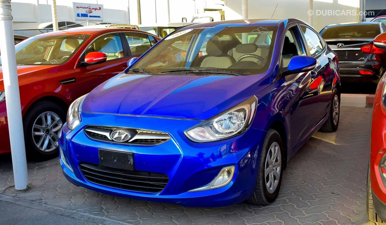 Hyundai Accent GCC 2015 WITHOUT ACCIDENTS