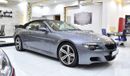 BMW M6 STANDARD EXCELLENT DEAL for our BMW M6 Convertible ( 2008 Model ) in Gray Color American Specs