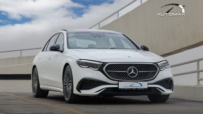 مرسيدس بنز E300 AMG EQ Boost 2.0T RWD GCC 2026 With 2 Years Unlimited Mileage Warranty @Official Dealer