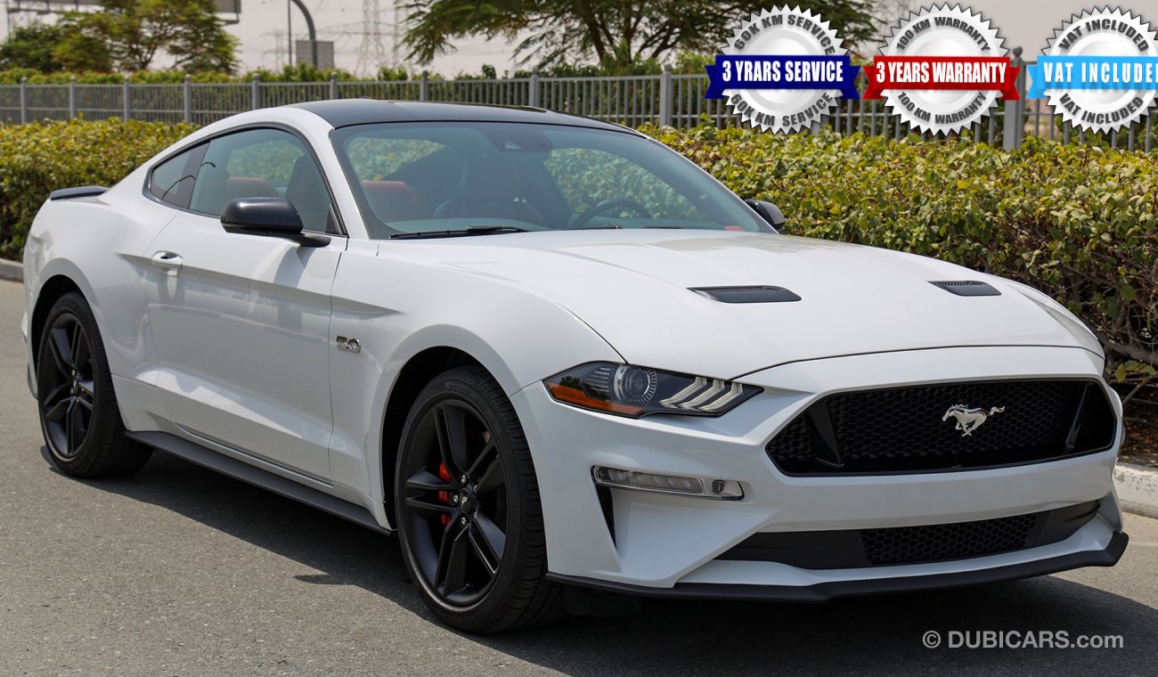 Ford Mustang 2020 GT Premium, 5.0 V8 GCC, 0km w/ 3Yrs or 100K km WTY + 60K km SERV @ Al Tayer