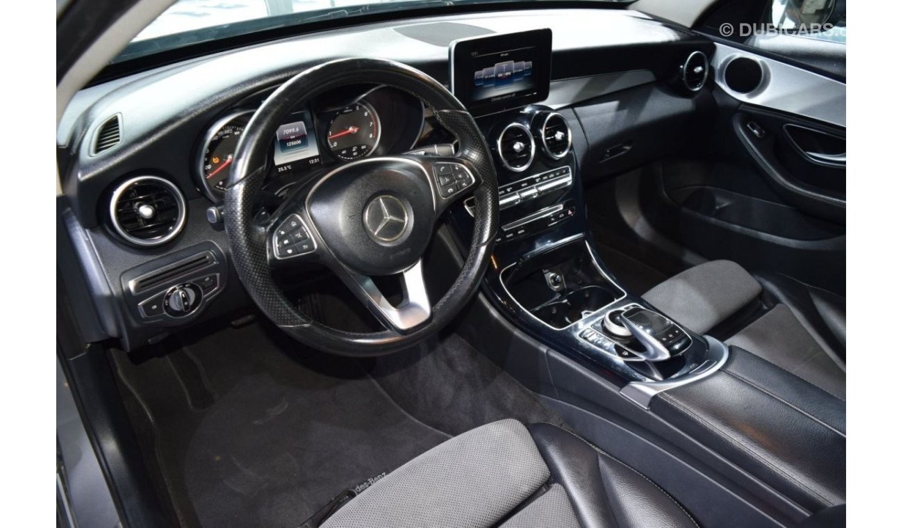 Mercedes-Benz C200 Elegance صبغ وكال | C 200 | GCC Specs | Orignal Paint | Single Owner | Excellent Condition | Acciden