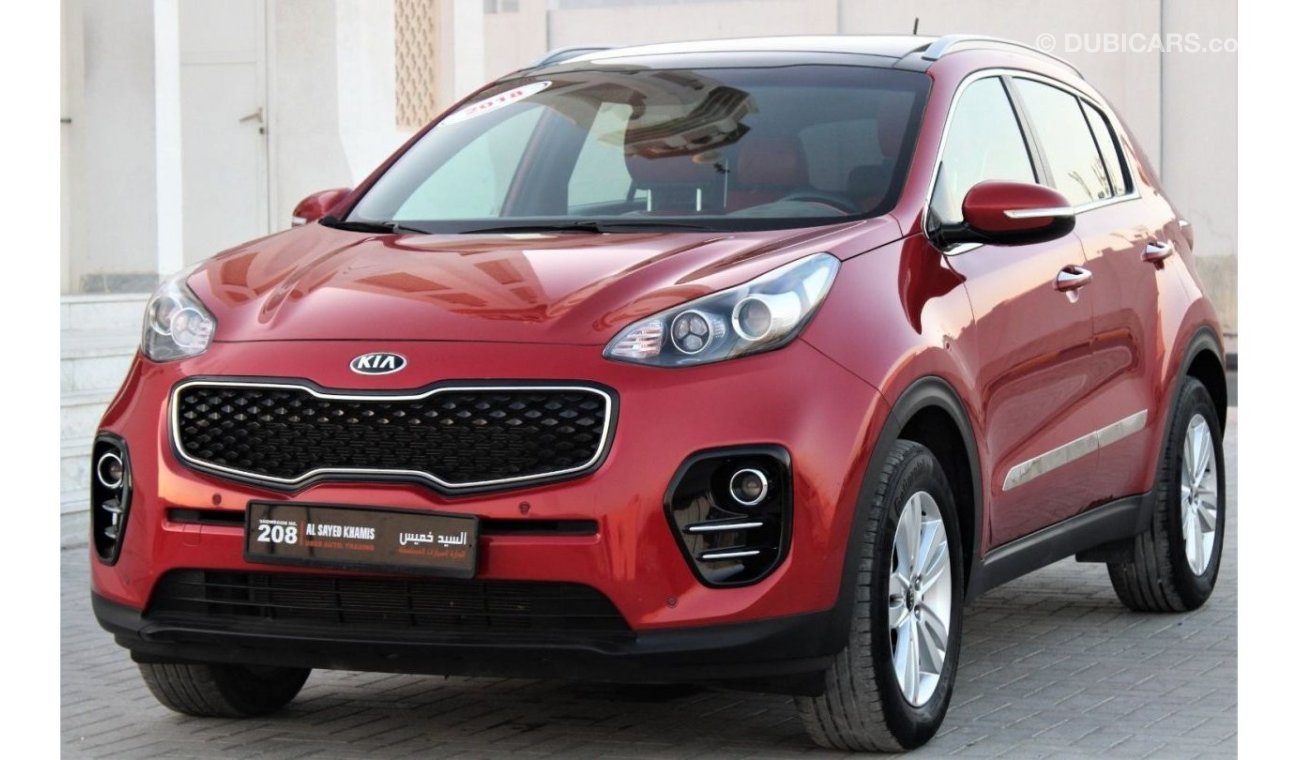 Kia Sportage Kia Sportage 2018 GCC in excellent condition, full option, without paint, without accidents, very cl