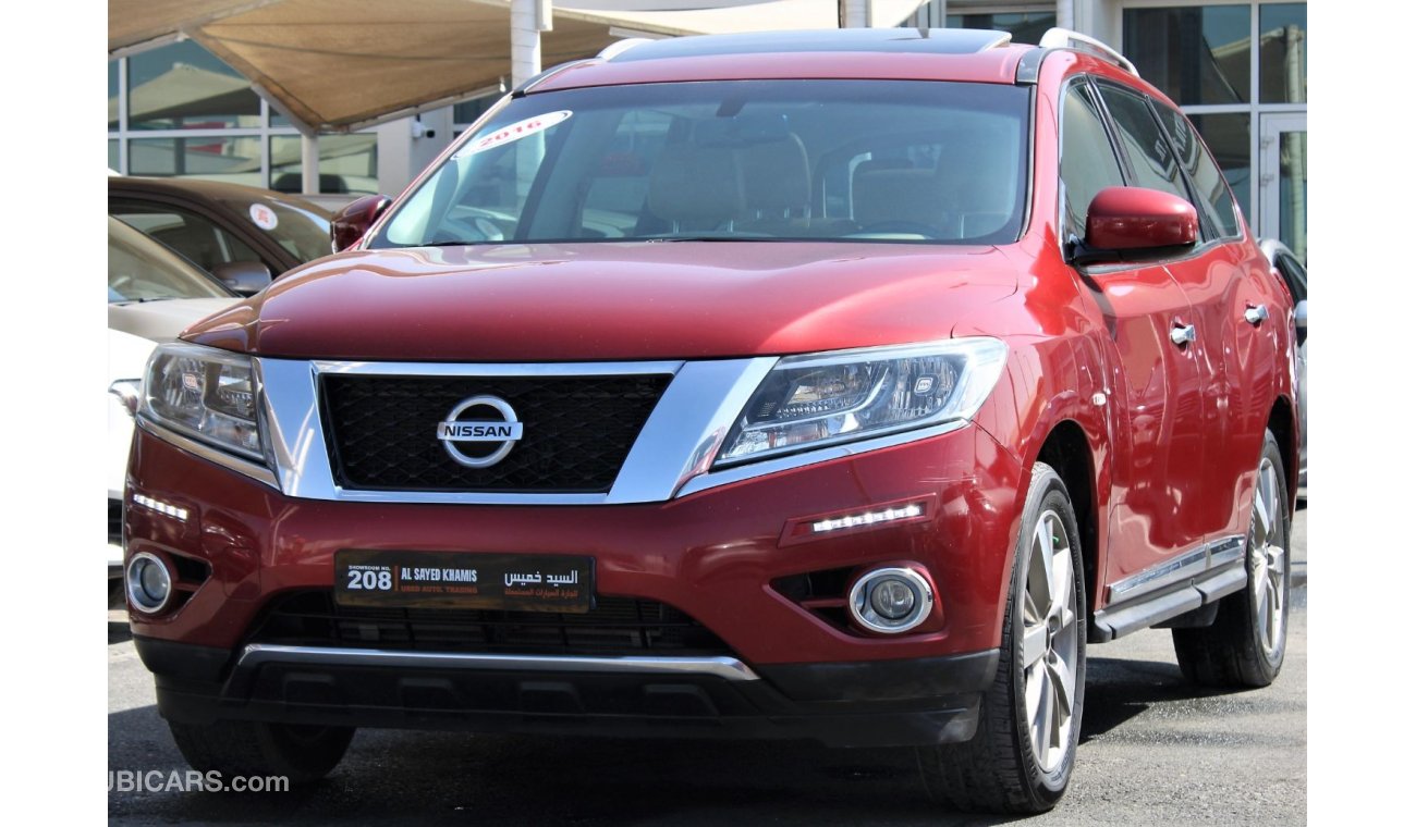 Nissan Pathfinder Nissan Pathfinder 2016 GCC Full Option No. 1 in excellent condition without accidents, very clean fr