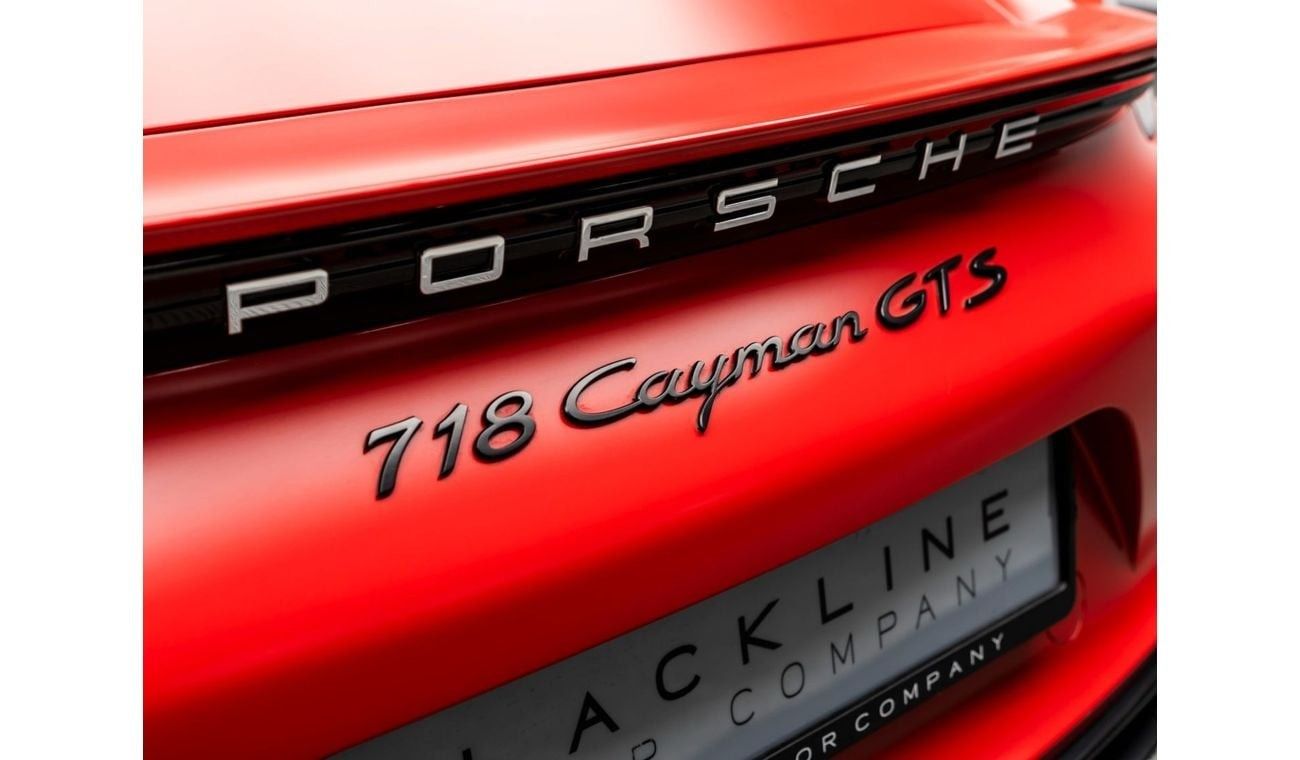 Porsche 718 Cayman GTS 4.0L A/T GTS 2.5L